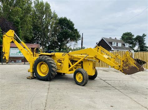 Massey Ferguson 50 Back Hoe Digger Cw Selection Of Buckets