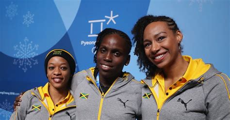 The Womens Jamaican Bobsled Team Schedule At The 2018 Winter Olympics