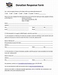 Printable Donation Form Template Doc | Classles Democracy