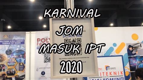 Jom masuk ipt 2019 zon 2 sabah; KARNIVAL JOM MASUK IPT 2020 - YouTube