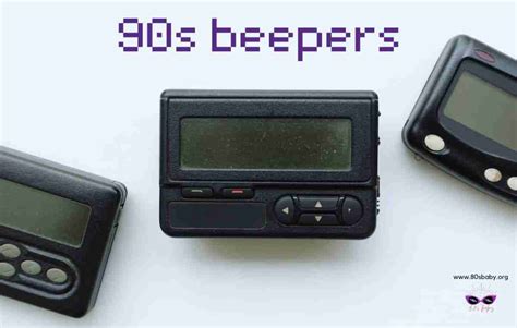 The Evolution Of Beepers A Journey Through The 80s And 90s
