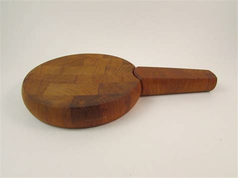 Vintage Dansk Wood Cheese Board With Knife As Handle Wood Cutting Board