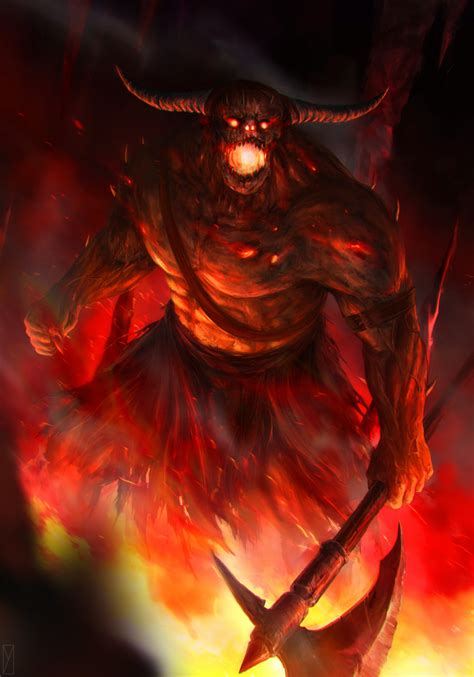 Artstation Fire Demon