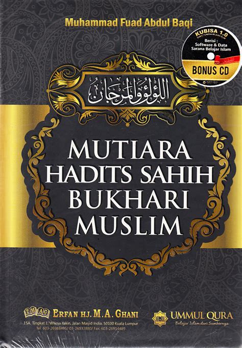 Mutiara Hadits Sahih Bukhari Muslim Percuma Cd Ibnuddin Book Shop