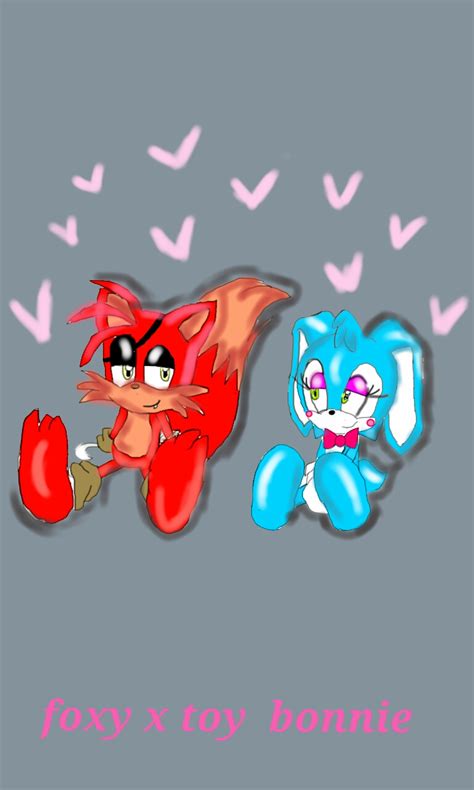 Foxy X Toy Bonnie By Bonniethebunnyfemale On Deviantart