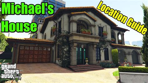 Gta 5 Michaels House On Map Location Guide Youtube