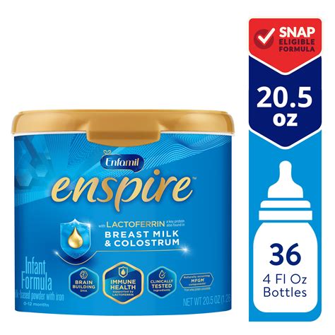 Enfamil Enspire Baby Formula With Lactoferrin Found In Colostrum And