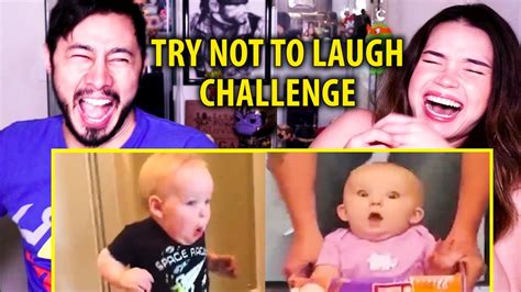 TRY NOT TO LAUGH CHALLENGE | FUNNY KIDS | Reaction! - YouTube