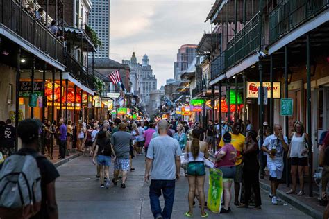 Bourbon Street French Quarter New Orleans