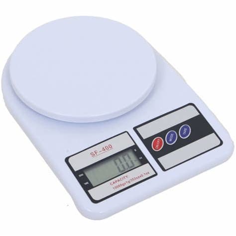 Graduación desde 1 gramo hasta 5 kilos. BALANZA DIGITAL DE COCINA PRECISION 1G HASTA 10K HOGAR
