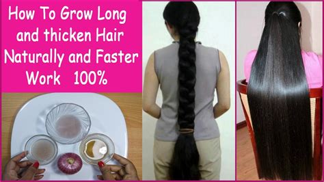 Complete regrowth of hair is the rule, even though it often takes up to a year for this to begin. How To Grow Long and thicken Hair Naturally and Faster 100 ...
