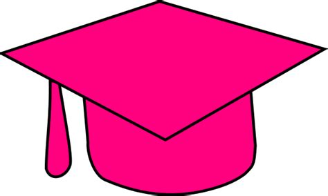 Pink Graduation Cap Png Free Logo Image