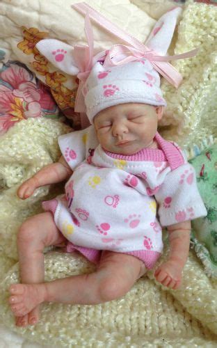 Ooak Prosculpt Polymer Clay Newborn Baby Girl Partial Sculpt Art Doll