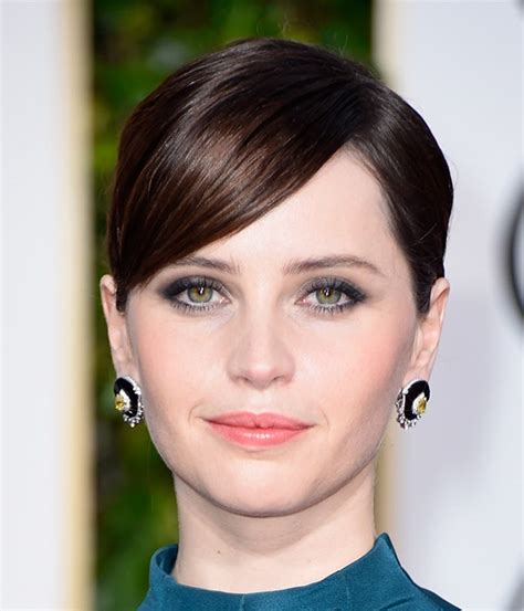 Felicity Jones Beauty Valentines Day 2015 Hair And Makeup Ideas