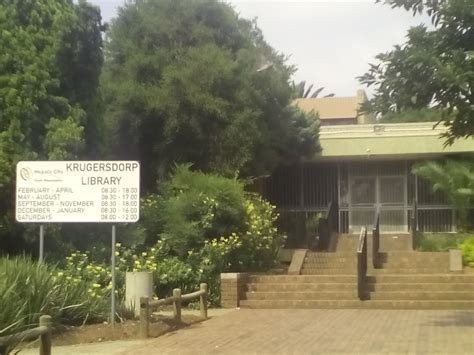 Krugersdorp Library In The City Johannesburg