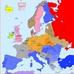 Hisatlas - Europe 1945