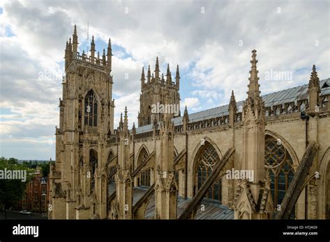 York Minster Cathedral Stock Photo Alamy