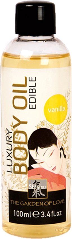 Hot Shiatsu Edible Oil Vanilla 100 Ml Massage