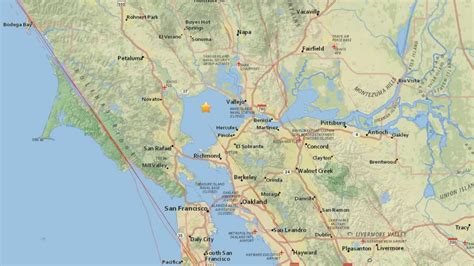 No damages or injuries have been reported. 3.6-magnitude earthquake shakes parts of Bay Area - ABC7 San Francisco