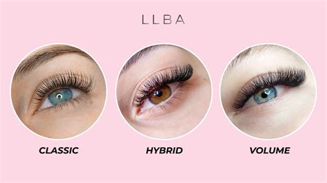 classic vs hybrid vs volume lashes choosing the right one llba ca