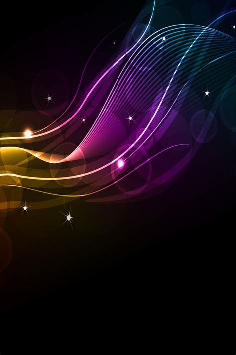 Dazzling Colorful Technology Light Effect Hd Background Wallpaper Image