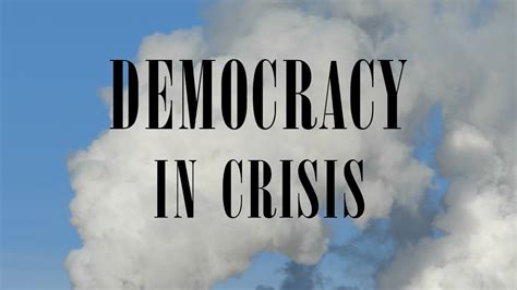 Episode 1 The Right Question Democracy In Crisis Youtube