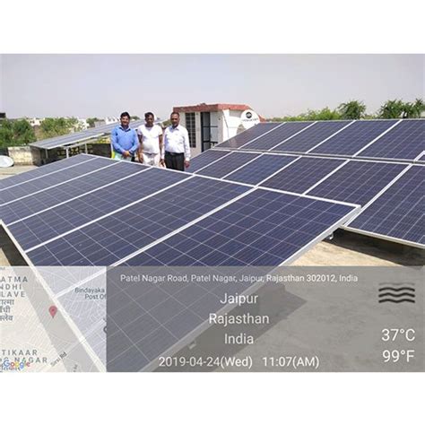 Tvm Mounting Structure 51 500 Kw Solar System Grid Connected Commercial