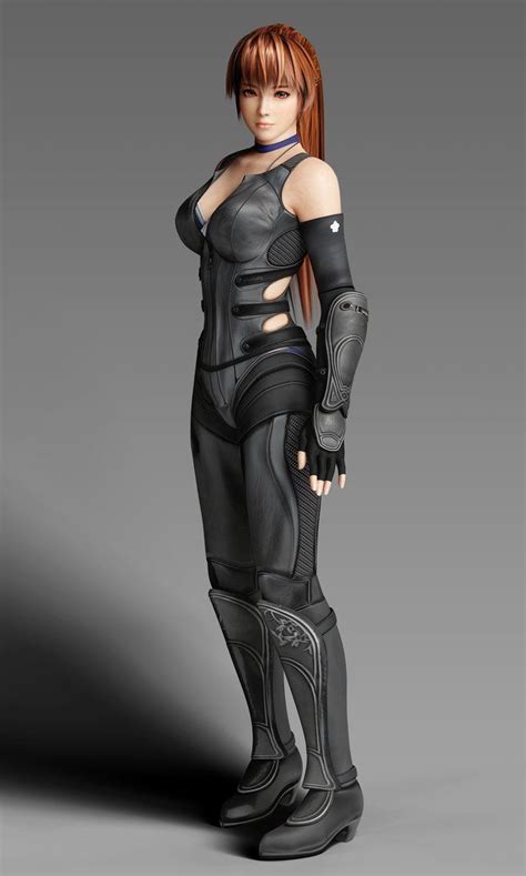 Kasumi In Her Jet Black Ninja Outfit By