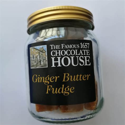 Ginger Butter Fudge Approx G The Famous Chocolate House