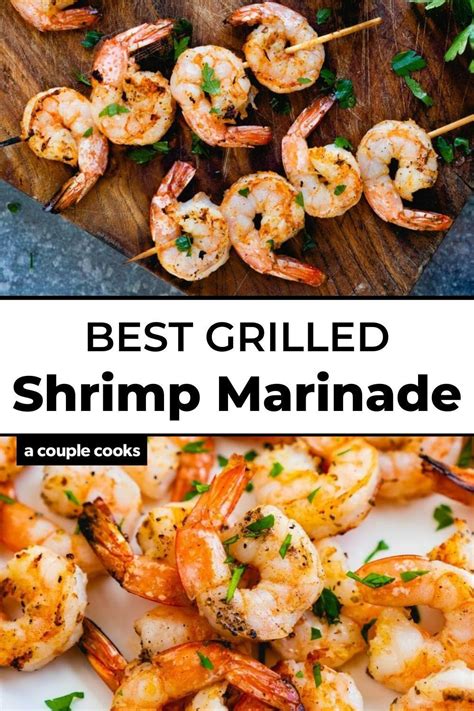 Grilled Shrimp Marinade Grilled Seafood Recipes Grilling Recipes Grilling Shrimp Marinade