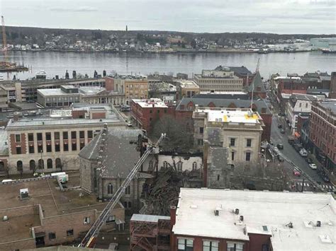 Historic Church Collapses In New London