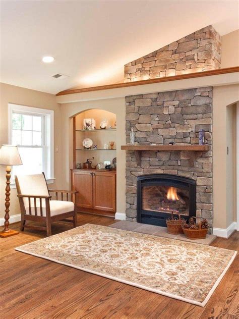 Stone Fireplaces The Cozy Warm And Stylish Element Founterior