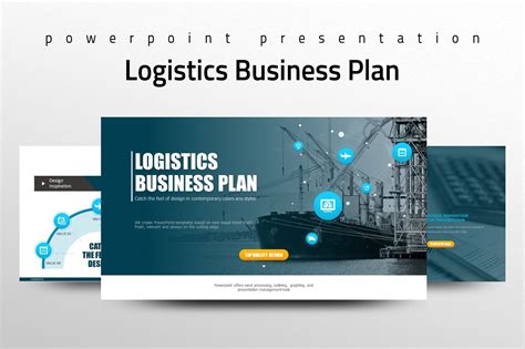 Logistics Ppt Template Strategy Creative Market
