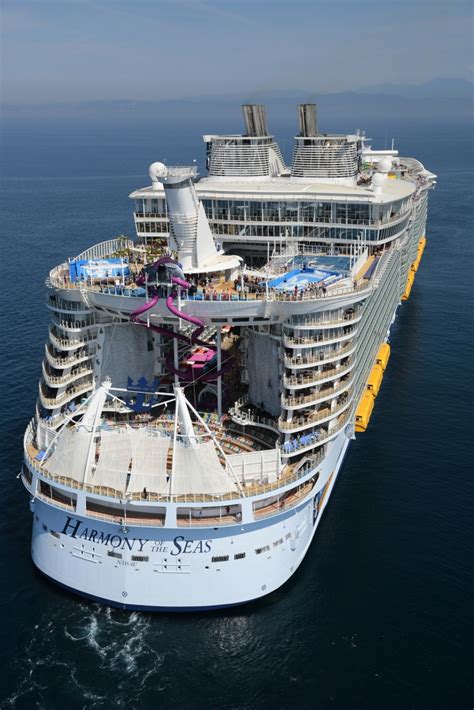 10 Incredible Aerial Photos Of The Worlds Largest Cruise Ship Harmony