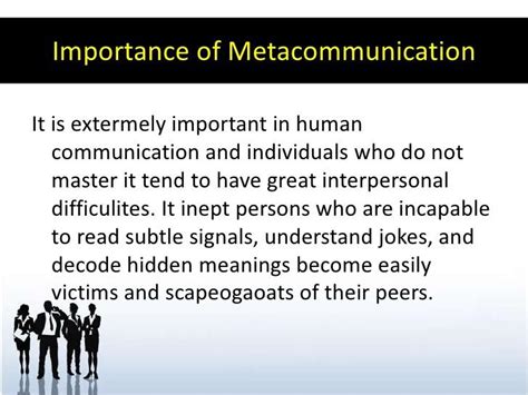 What Is The Meta Communication Example This Communication