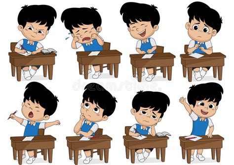 Student Sleeping In Class Cartoon