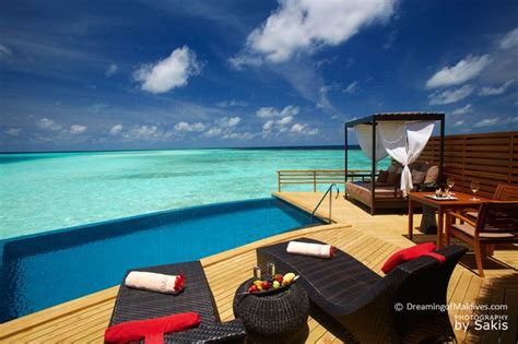 View Over The Lagoon From The New Pool Water Villas At Baros Maldives Maldives Luxury Resorts