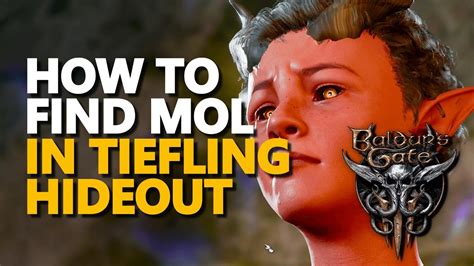 How To Find Mol In Tiefling Hideout Baldur S Gate Youtube
