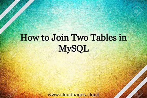 How To Join Two Tables In Mysql Brokeasshome Com