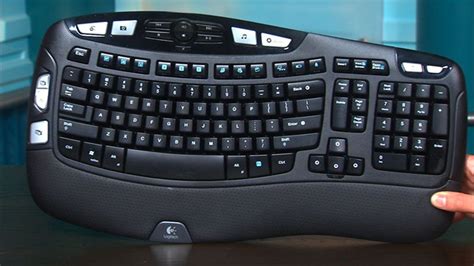Logitech Wireless Keyboard K350 Video Cnet