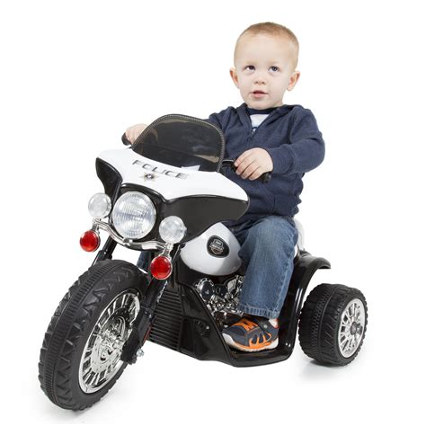 Kids Motorcycle Ride On Toy 3 Wheel Battery Powered Motorbike For