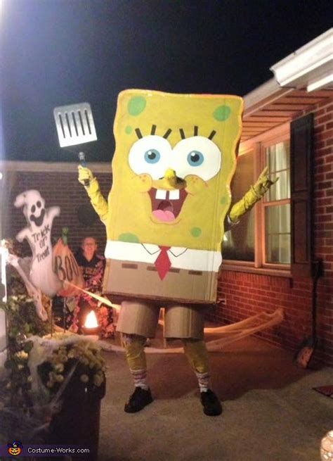 Diy Spongebob Squarepants Costume Mind Blowing Diy Costumes