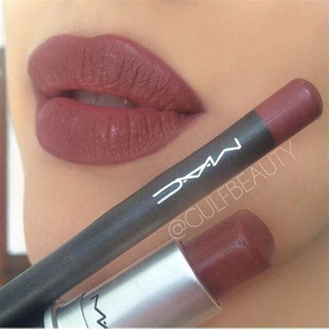 Mac Lipstick And Lipliner Combos Lip Combo Mac Strength Lipstick