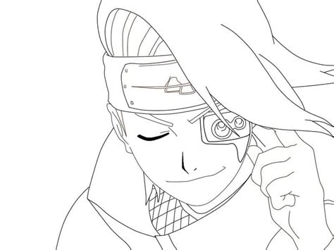 Akatsuki Deidara Para Colorear Imprimir E Dibujar Coloringonly Sexiz Pix