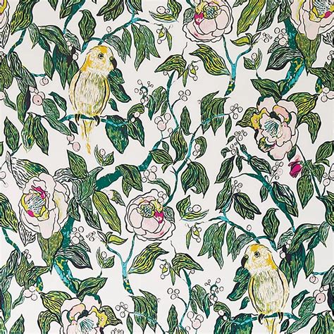 Opalhouse 198 X 20 Inches Canary Floral Peel And Stick Wallpaper
