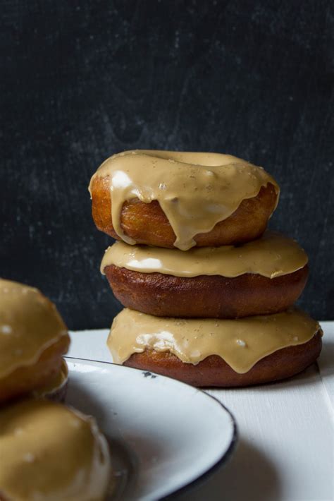 Salted Caramel Apple Cider Doughnuts · How To Bake A Donut · Recipes On