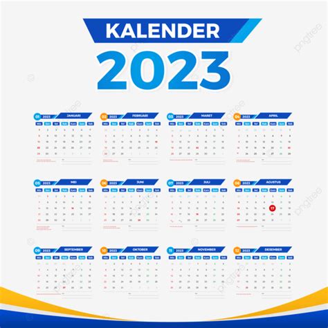 Kalender 2023 Beserta Hari Libur Nasional 日曆 2023 2023年日曆 模板日曆 2023