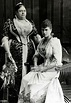 circa 1891, Princess Mary of Teck, who was to become Queen Mary the ...