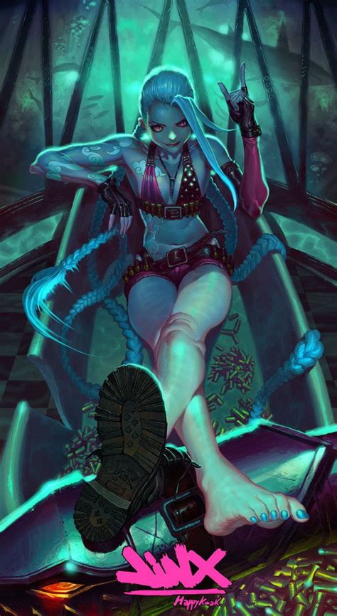 Jinx By Happykwak Jinx League Of Legends League Of Legends League