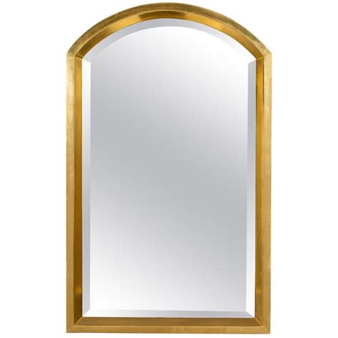 Maybe you would like to learn more about one of these? Warren Platner Gold Leaf Arched Mirror For Sale at 1stDibs